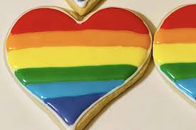 Rainbow Pride Month Cookies