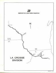 Burlington Northern 1993 Lacrosse Division Track Charts Pdf