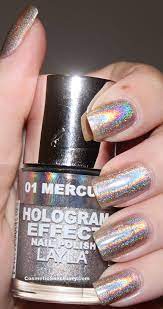 layla hologram effect nail polish