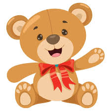 cute cartoon teddy bear boy and