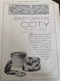 coty makeup cosmetics late 1920 s