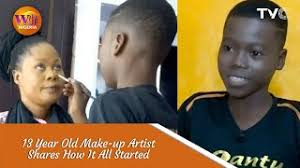 i started doing makeup at the age of 10
