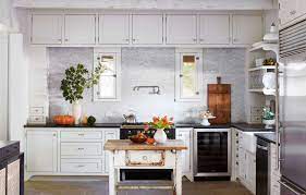 gray and white kitchen ideas we love