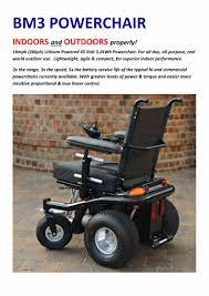 pdf bm3 powerchair wheelchairdriver