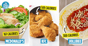 lowest calorie fast food menu items