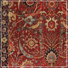 clark sickle leaf carpet antique rugs