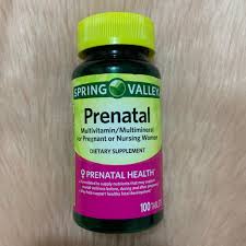 spring valley prenatal multivitamin