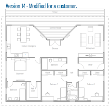 Small House Plan Ch61 House Plan