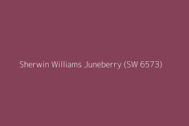 Sherwin Williams Juneberry Sw 6573