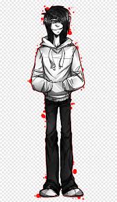 They are mostly male characters, but sometimes you can find female slenders in the game as well. Jeff The Killer Creepypasta Slenderman Illustration Drawing Jeff The Killer Png Pngegg