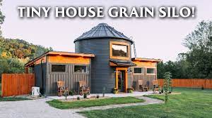unique tiny house grain silo conversion