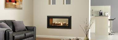a double sided stove or fire