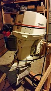 87 johnson 90 hp v4 outboard motor for