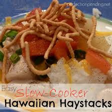 slow cooker hawaiian haystacks