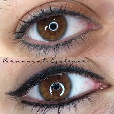 what is permanent eyeliner black