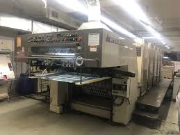 used 5 color offset printing presses