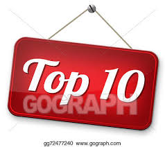 Stock Illustration Top 10 Charts Clip Art Gg72477240