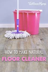 homemade diy floor cleaner