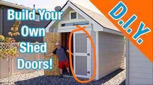 How to build shed doors: How To Build A Shed ep 20 - YouTube