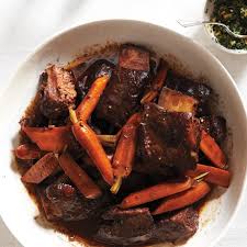 braised short ribs with carrots recipe