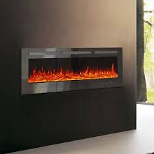 50 Inch Electric Fireplace Fire