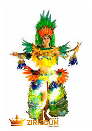 brazilian carnival costume can can