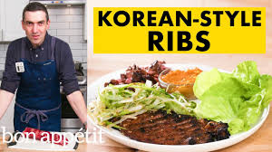 chris makes korean style short ribs