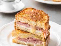 Monte Cristo Sandwich Ham Cheese French Toast Recipetin Eats gambar png