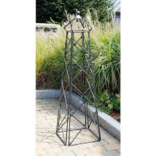 tall lattice obelisk garden trellis