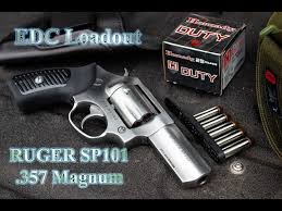 ruger sp101 357 magnum edc you