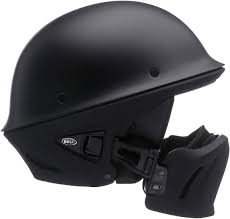 bell rogue half size motorcycle helmet