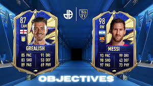 Grealish's price on the xbox market is 1,100 coins (36 min ago), playstation is 800 coins (43 min ago) and pc is 900 coins (11 min ago). How To Complete Fifa 21 Objectives For Grealish Toty Messi 12th Man Dexerto