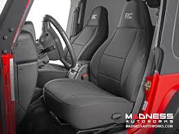 Jeep Wrangler Tj Black Neoprene Seat
