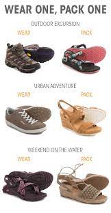pack the best travel shoes without