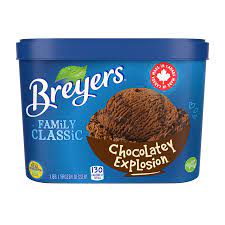 chocolate explosion breyers clics