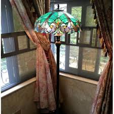 Tiffany Style Floor Lamp Stained Glass