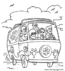 Check out our scooby doo coloring selection for the very best in unique or custom, handmade pieces from our coloring books shops. Freds Driving Mystery Machine Scooby Doo 8c7d Coloring Pages Printable