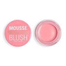 makeup revolution mousse blusher squeeze me soft pink