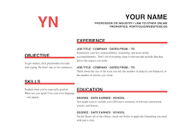 50 Free Microsoft Word Resume Templates Updated October 2019