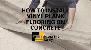 You can cut and nail the trim to the wall. How To Install Vinyl Plank Flooring On Concrete Step By Step Guide