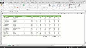 tips for excel tables