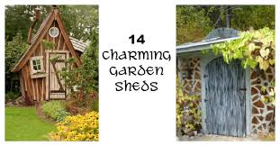 Garden Sheds Add A Whimsical Touch To A