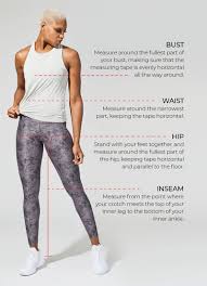 Womens Size Guide Mpg Sport