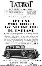 Image result for Talbot cars Traffic Clutch of the 1930s