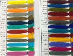 Yak Wool Color Chart Handicrafts In Nepal