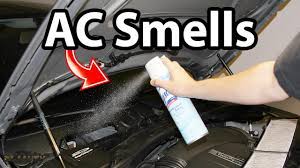 This is happening to me. How To Remove Ac Smells In Your Car Odor Life Hack Youtube