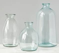 artis recycled glass vases