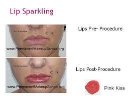 lip sparkling permanent makeup