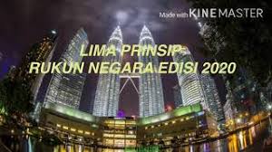 Malay for 'national principles') is the malaysian declaration of national philosophy instituted by royal proclamation on merdeka day, 1970, in reaction to a serious race riot known as the 13 may incident, which occurred in 1969. Lirik Lagu Lima Prinsip Rukun Negara Youtube