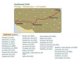 Enjoyed This Trip Amtrak Southwest Chief Route Map
